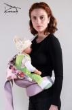 слингорюкзак 41КБ шарфовый рюкзак из Didymos Rozalinda

50% льна и 50% хлопка!