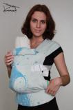 слингорюкзак 37КБ Эрго рюкзак из шарфа Natibaby rivea blue 

70% бамбук,

30% хлопок